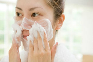 coréen soins du visage gommage